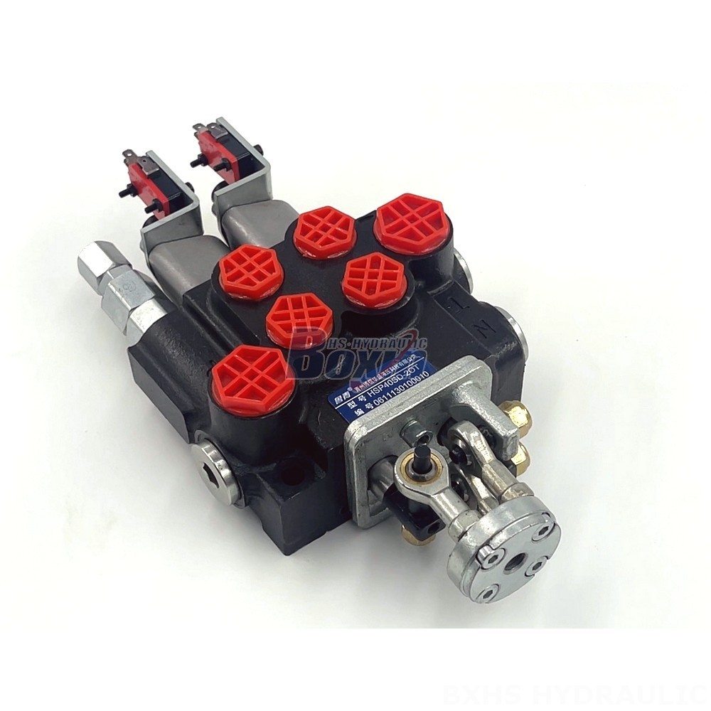 P40 Micro Switch Joystick 2 Spool Monoblock Directional Valve: Performance, Reliability, Innovation detail image